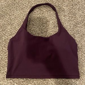 Athleta Purple Halter Crop